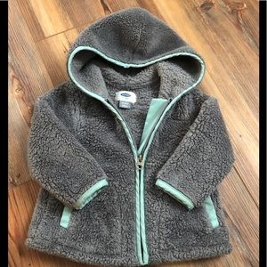 (Old Navy) Sherpa zip jacket